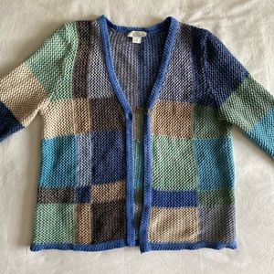 Multi Color Knit Cardigan